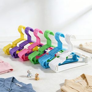 Baby Hangers, 20-Pack Kids Plastic Hangers, Suitable for Closet, Toddler, Infant, Children, Newborn Hangers, Ideal for Laundry And Daycare Daily Standard Use - Perfect Storage And Organization Tool for Nursery And Kids' Room