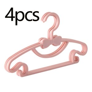Bow-shaped Clothes Hanger, Plastic Clothing Storage Hanger, Portable Durable Non-slip Hanger, Wardrobe Towel Clothing Storage Tool